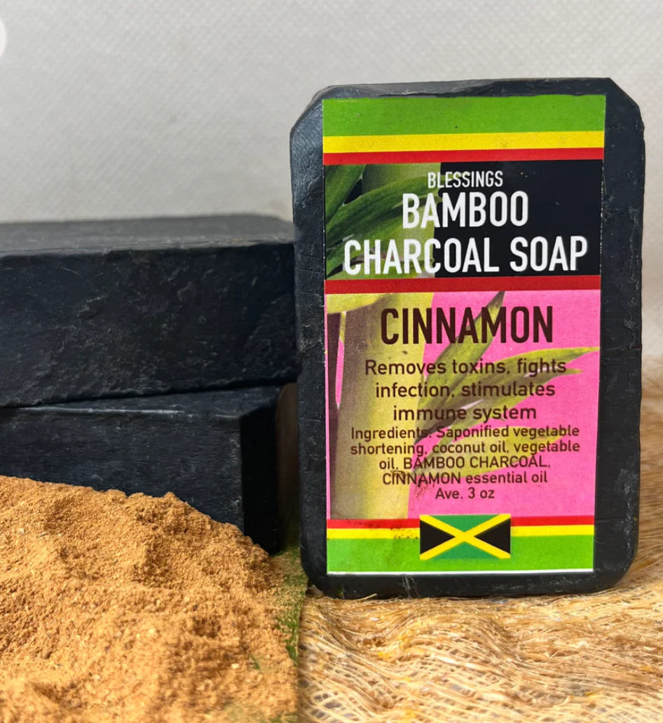 Bamboo & Charcoal Specialty Cinnamon Soap
