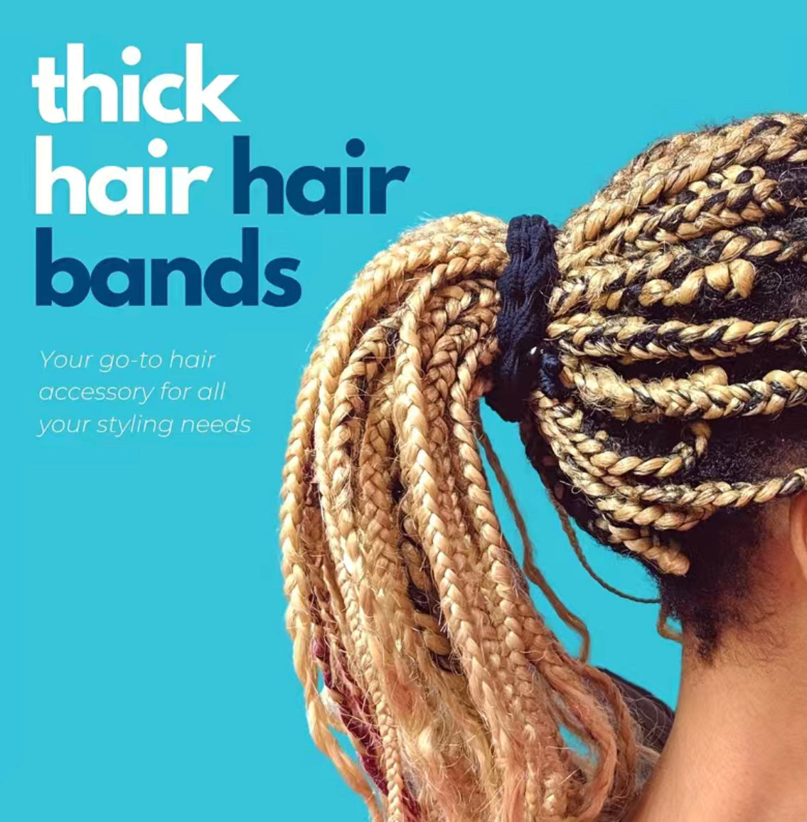 Adjustable Headband Hair Tie
