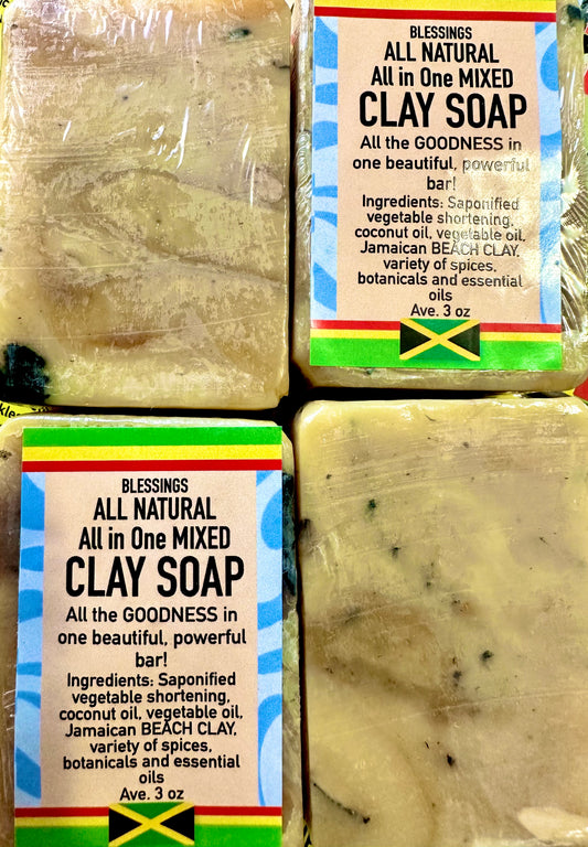 All in One Mixed Clay Soap