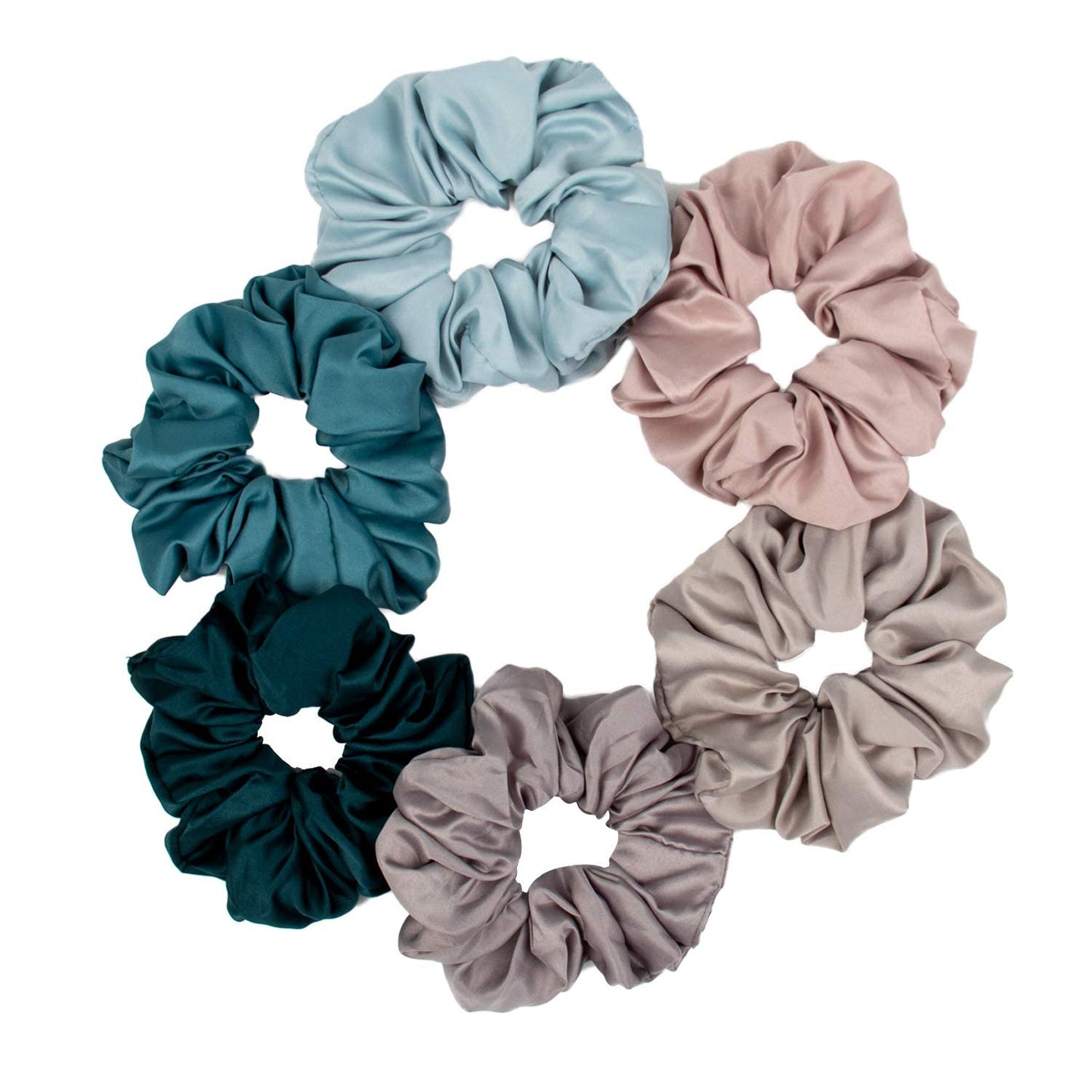 Satin Scrunchies Set