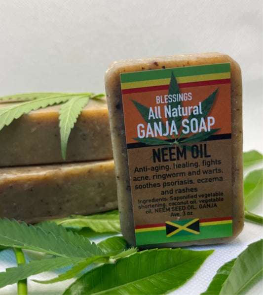 Ganja & Neem Oil Soap Bar
