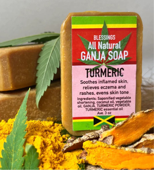 Ganja & Turmeric Soap Bar