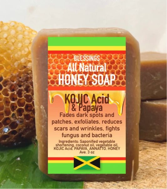 Honey Kojic & Papaya Soap Bar