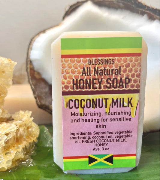 Honey & Coconut Milk Soap Bar