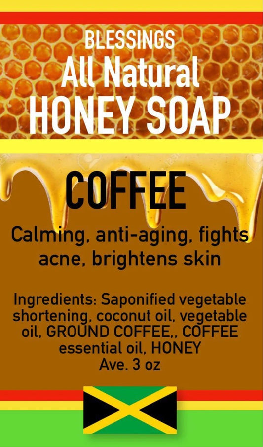 Blue Mountain Coffee & Honey Soap